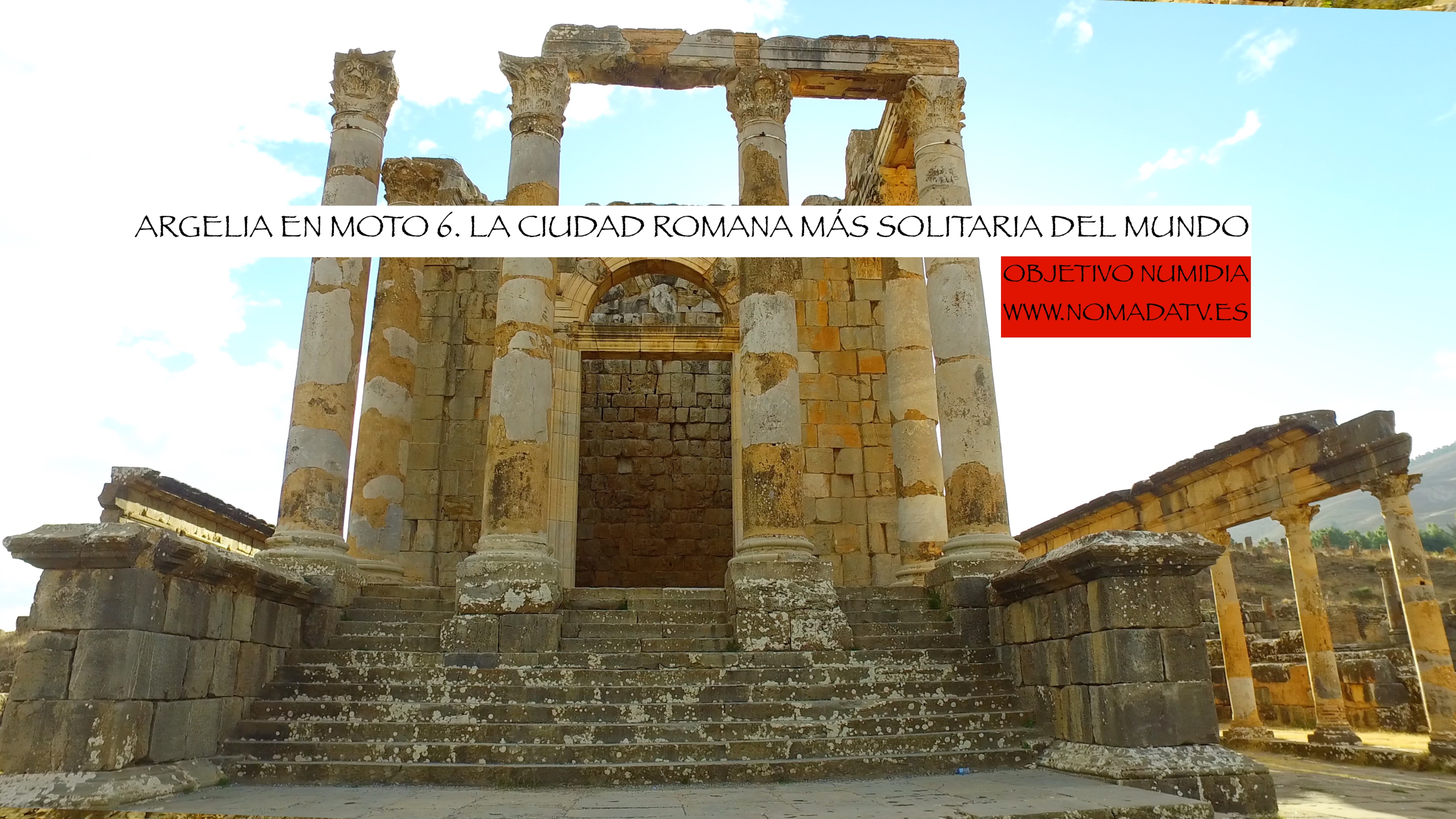 6. Argelia. La ciudad romana más solitaria del mundo