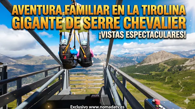 Aventura en la tirolina gigante de Se...