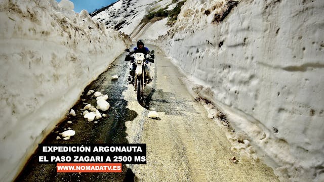 17 Argonauta. El paso Zagari a 2500 m...