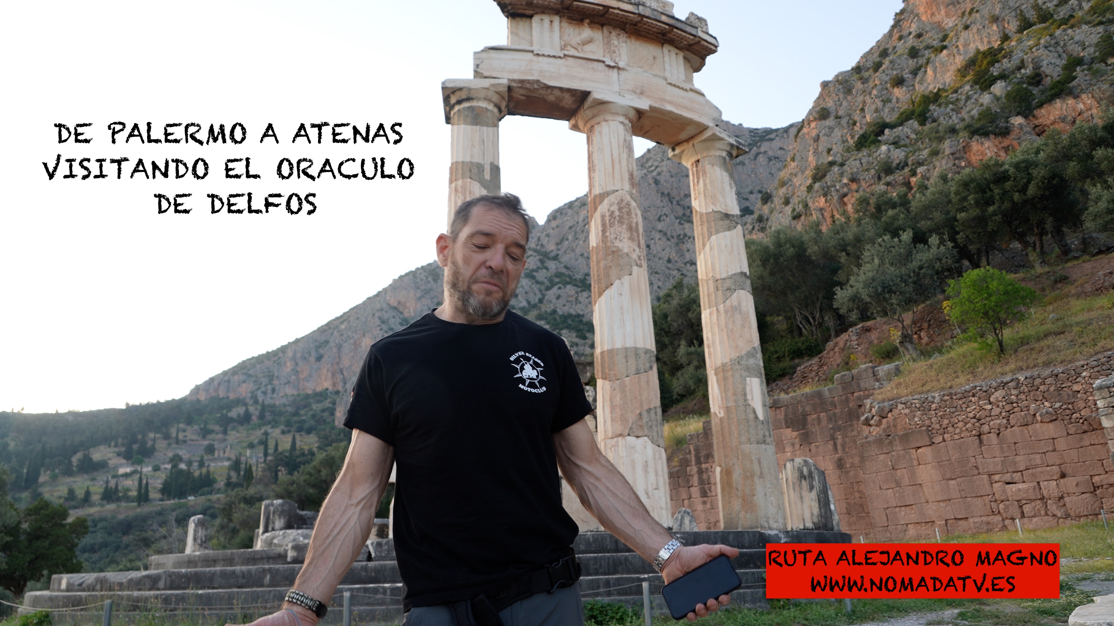 7. El templo de Diana en Delphi 