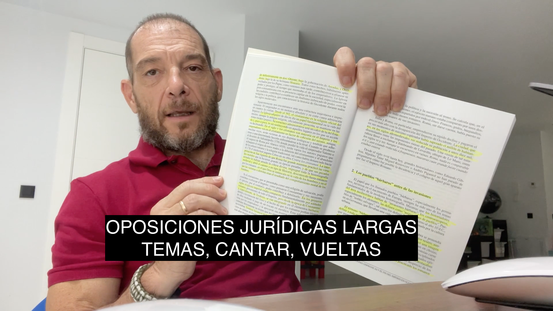 OPOSICIONES. Como estudiar los temas y dar las vueltas