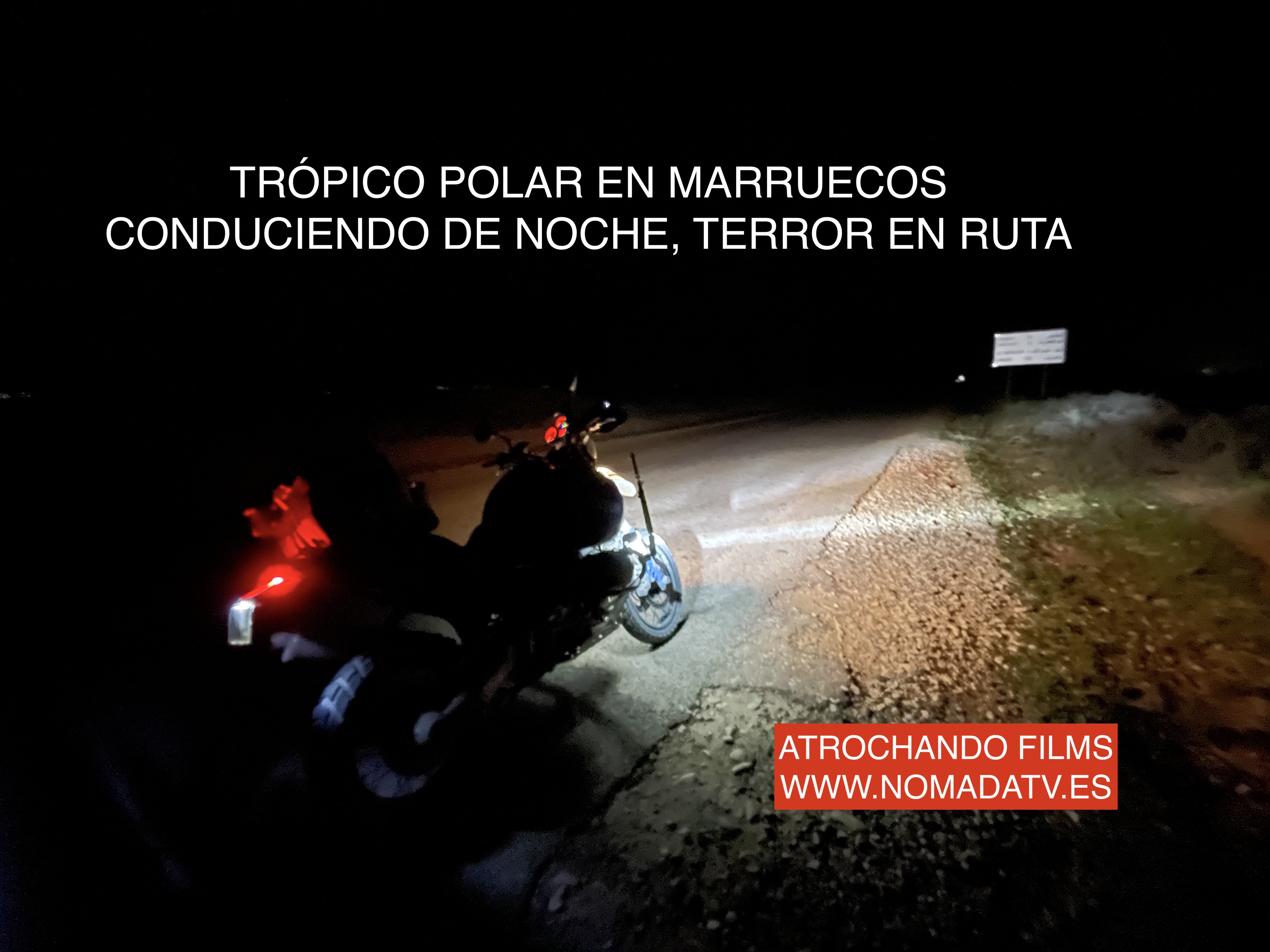 3. Conduciendo por la noche. Terror at Night 