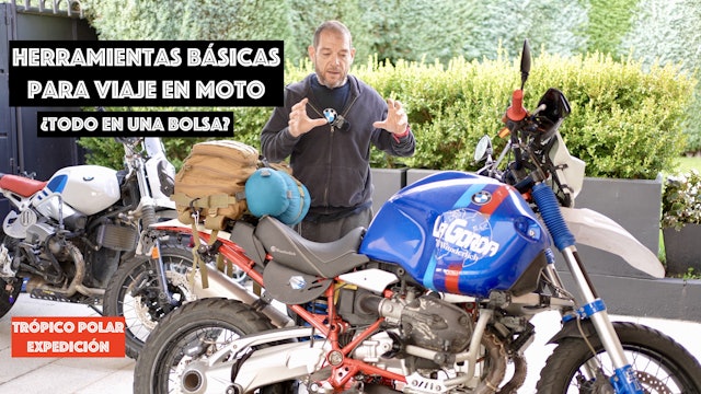 Herramientas básicas para viaje con un solo macuto