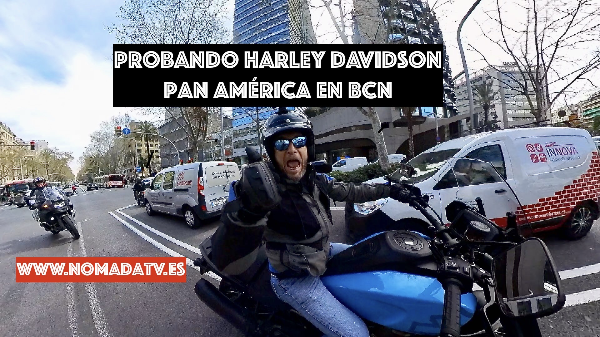 Probando la Harley Pana America