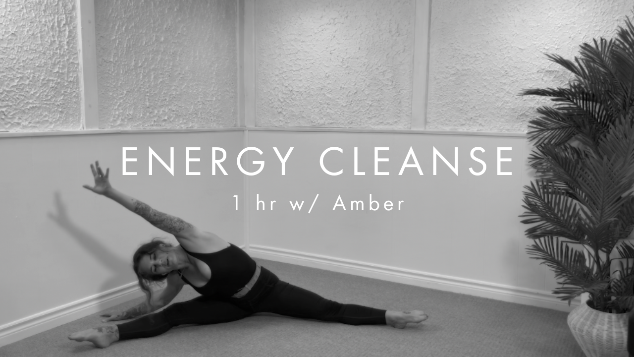 1 hr ENERGY CLEANSE w/ Amber 