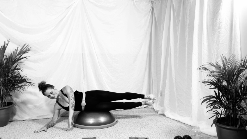 45 min Bosu w/ Amber