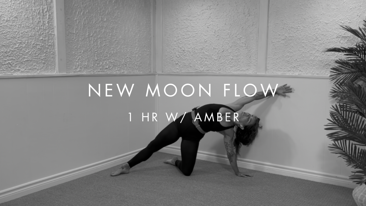 1 hr BECOME w/ Amber (NEW MOON FLOW)