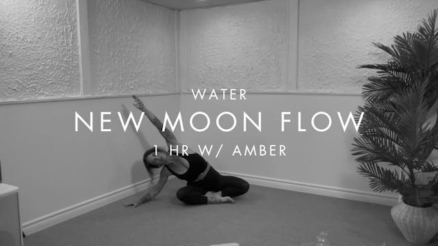 1 hr New Moon Flow w/ Amber