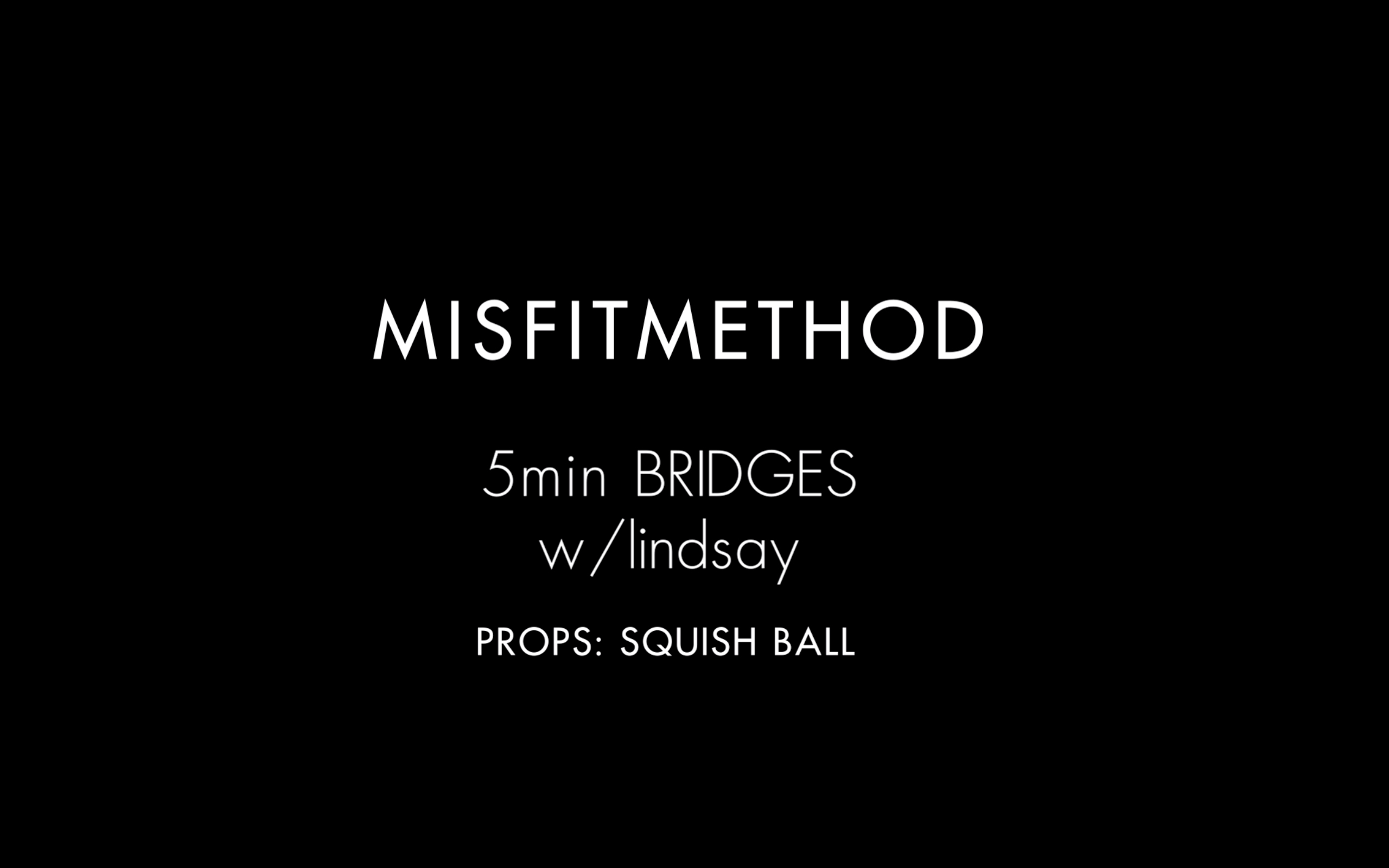 Bridges w/ Lindsay