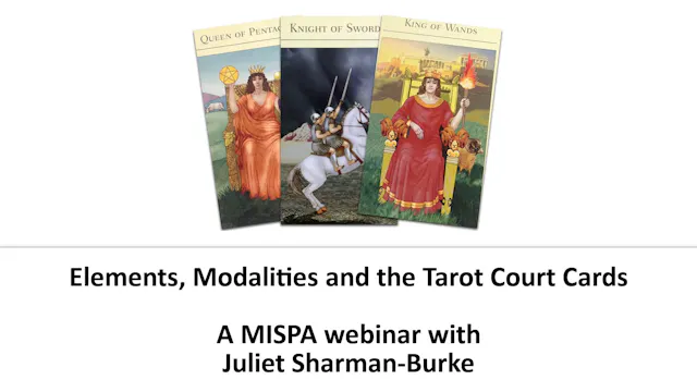 Elements, Modalities and the Tarot