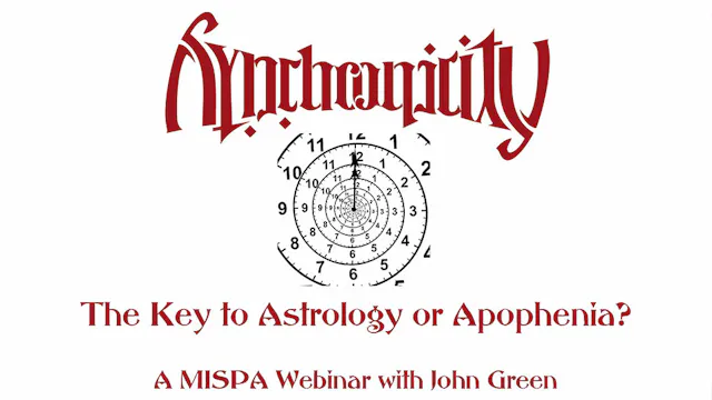 Synchronicity – The Key to Astrology or Apophenia?