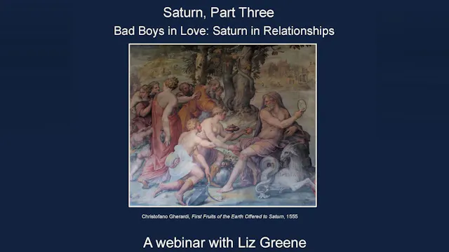 Saturn Part 3 - Bad boys in love: Saturn in relationships
