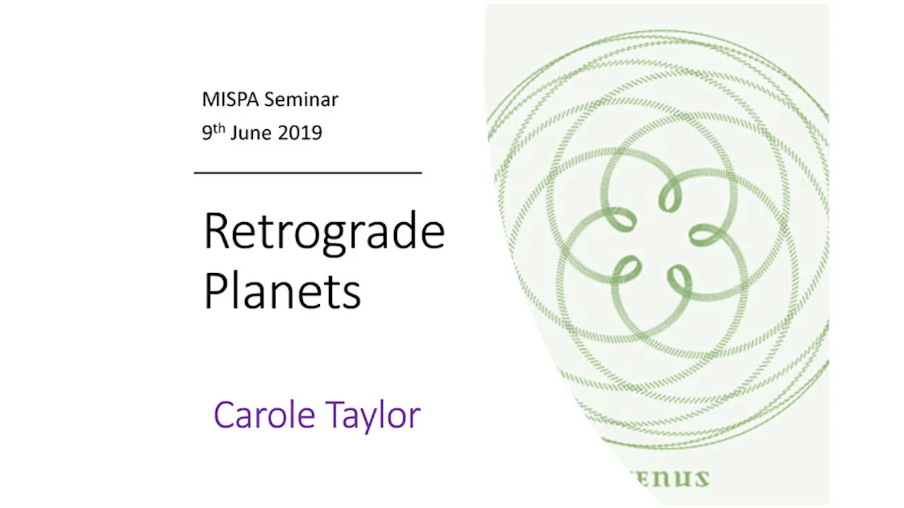Retrograde Planets