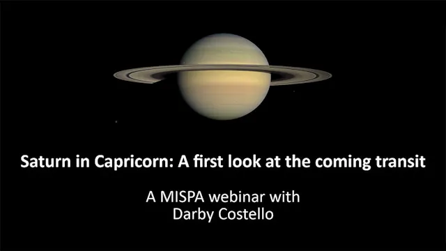 Saturn in Capricorn