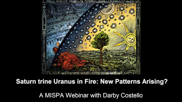 Saturn trine Uranus in Fire: New Patterns Arising?