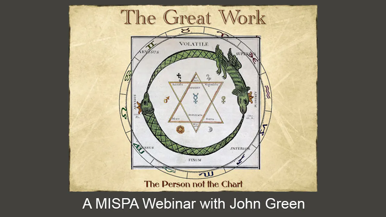 The Great Work – The Person not the Chart