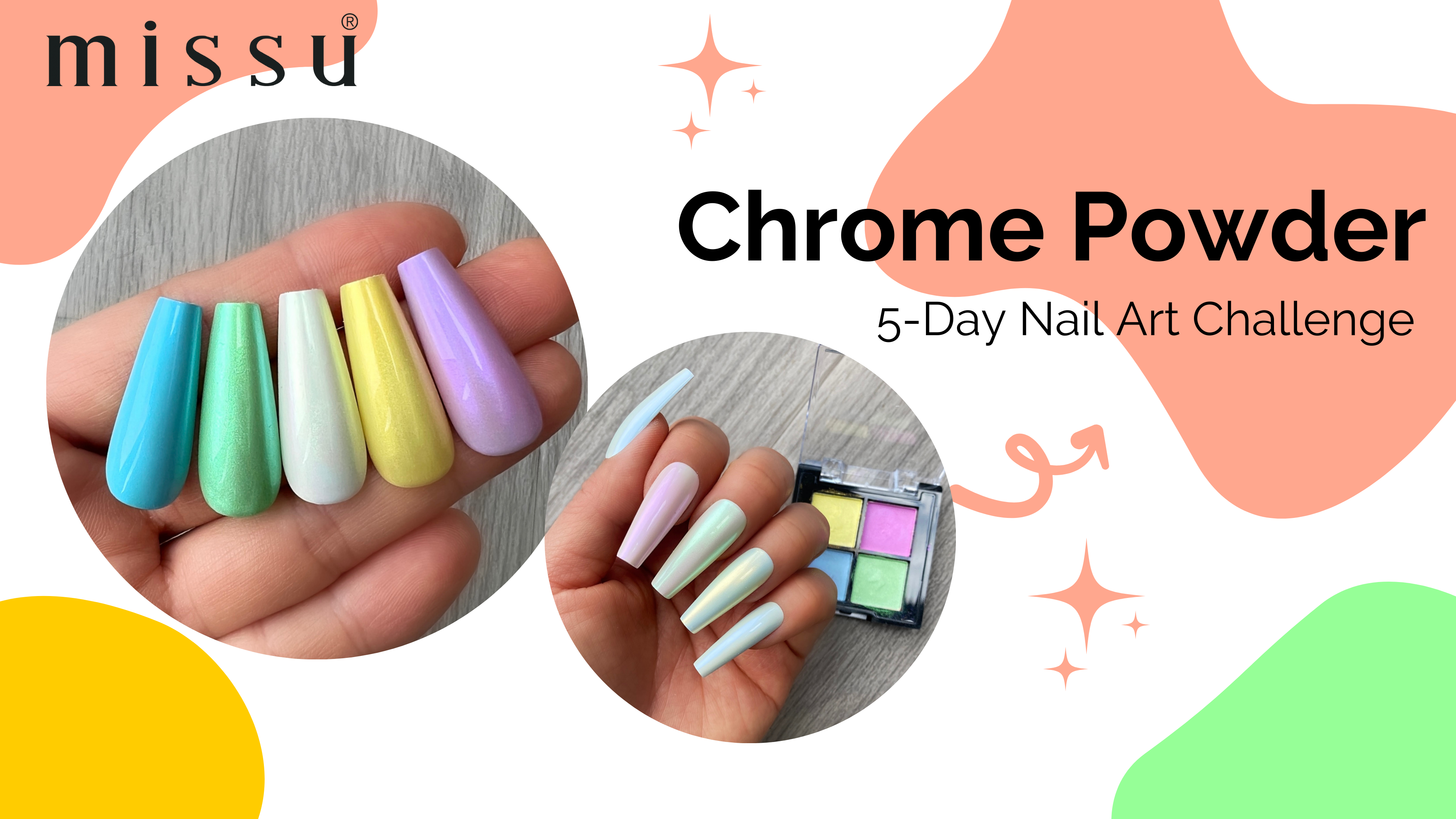 How to use chrome powder
