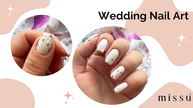 wedding nail art