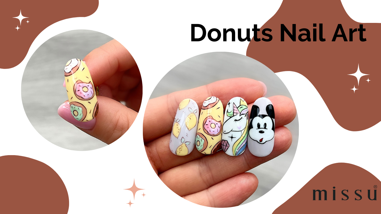 Donuts Nail Art
