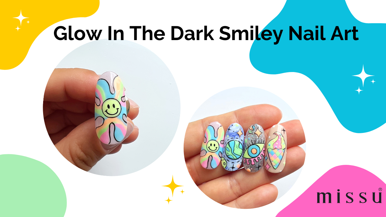 glow in the dark smiley face