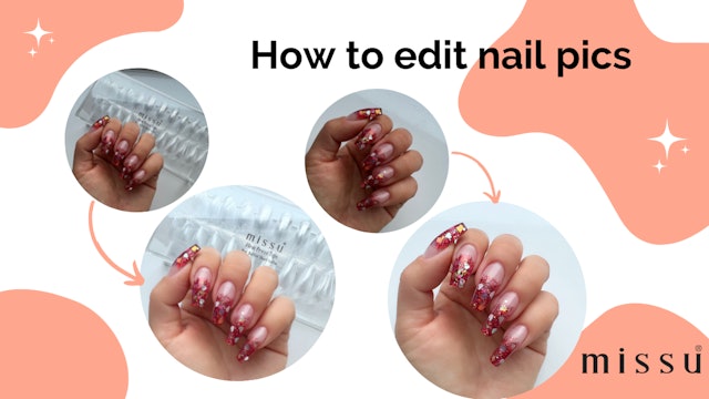 How to edit nail pic