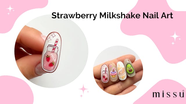 strawberry milkshake