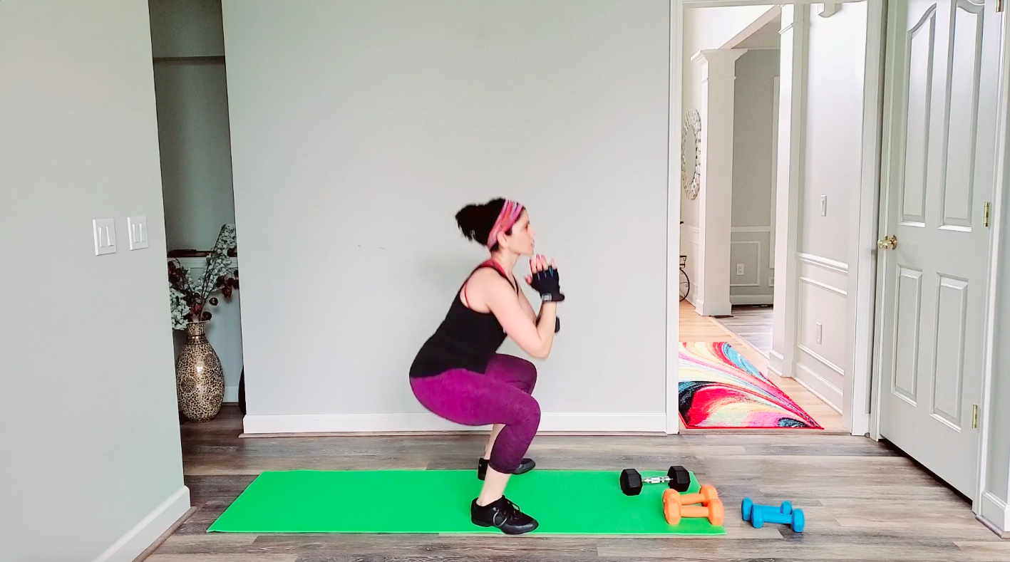 Total body strength with DB