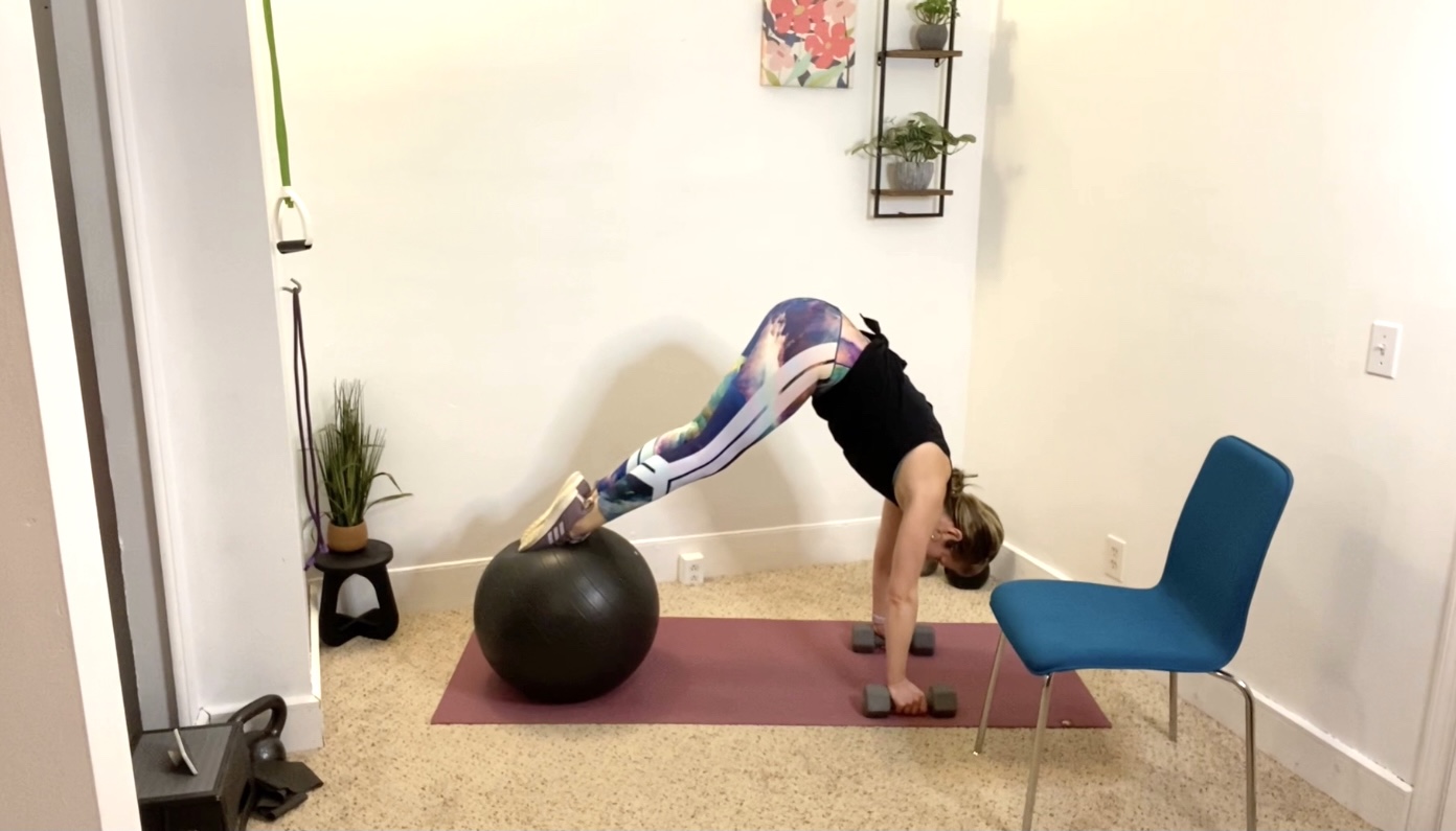 Stability Ball - Whole Body (advanced) 