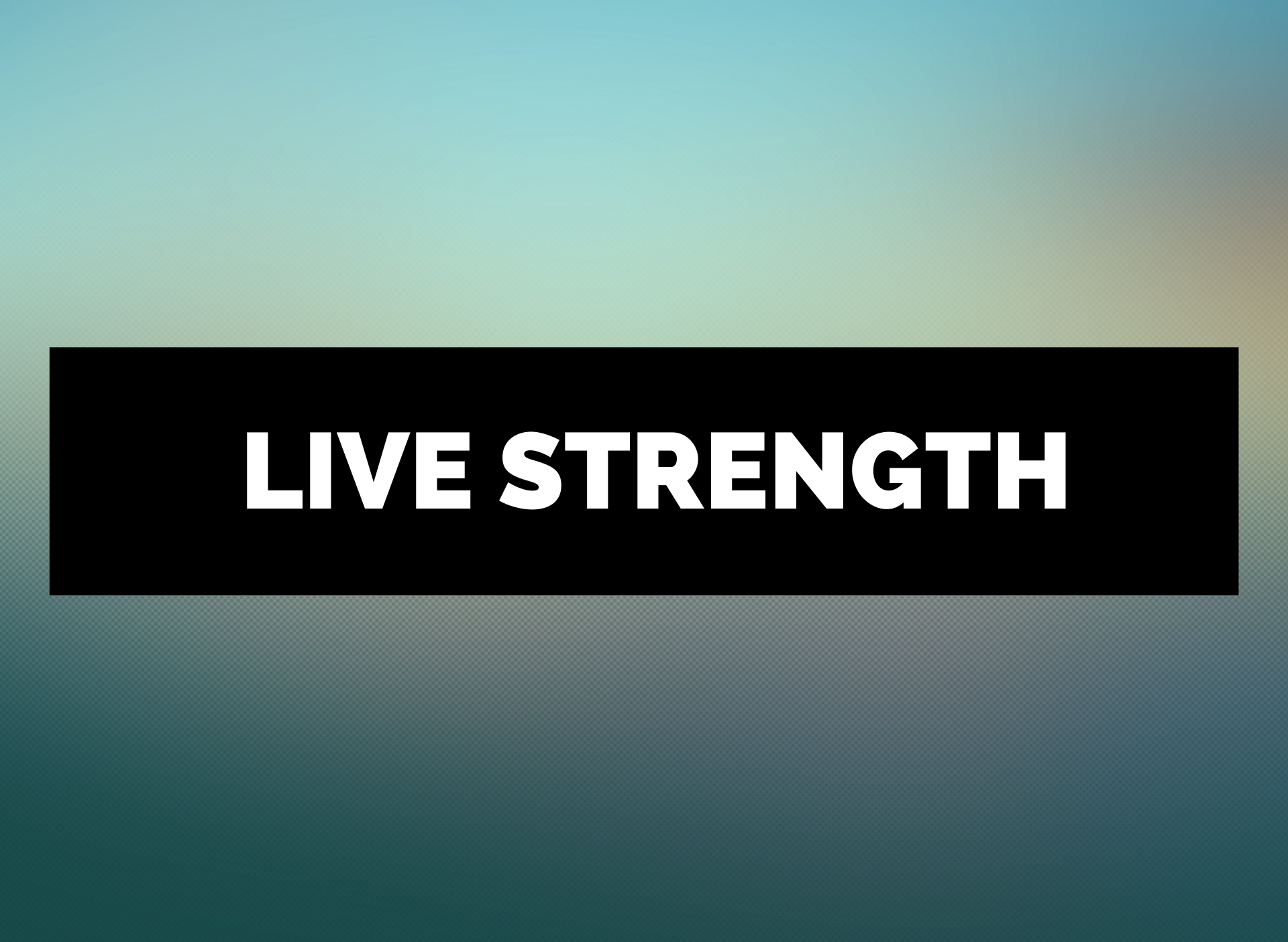 Live Strength Classes
