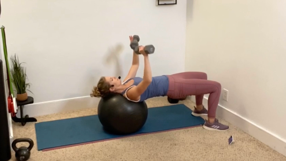 Strength Stability Ball Workout 