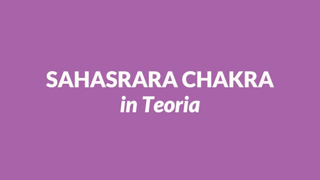 Sahasrara Chakra in Teoria 