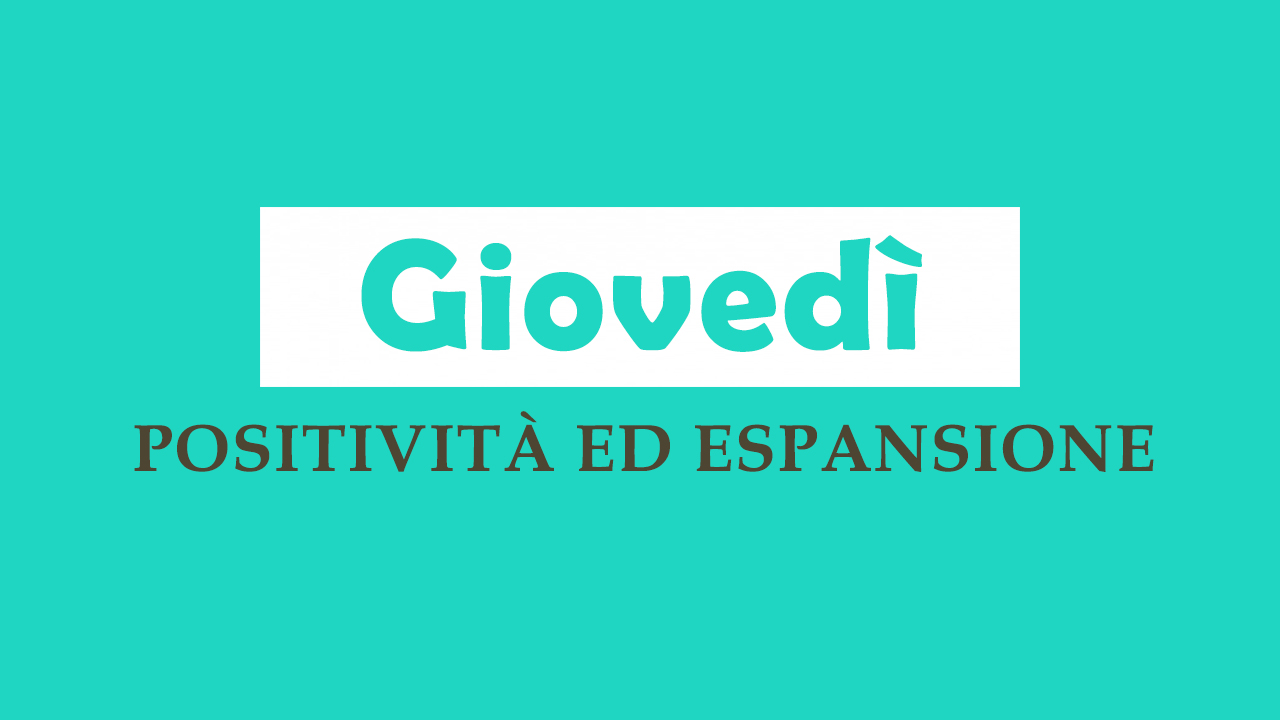 Giovedì - Flow creativo