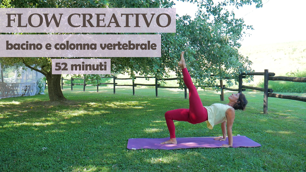 Flow Creativo - bacino e colonna vertebrale 