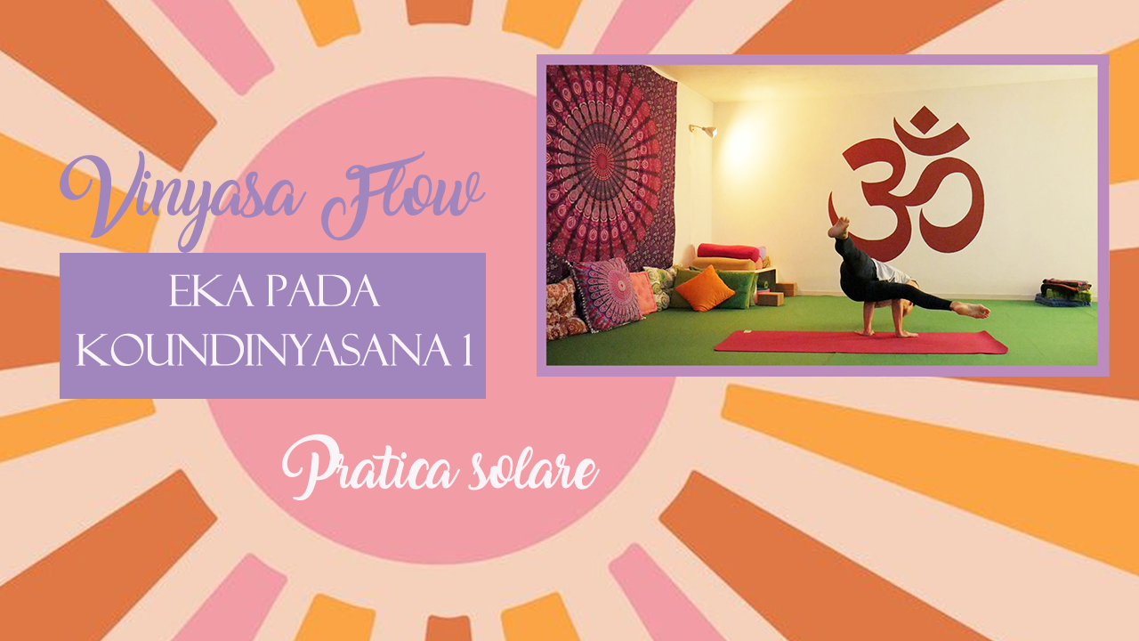 Eka Pada Koundinyasana 1 - flow solare