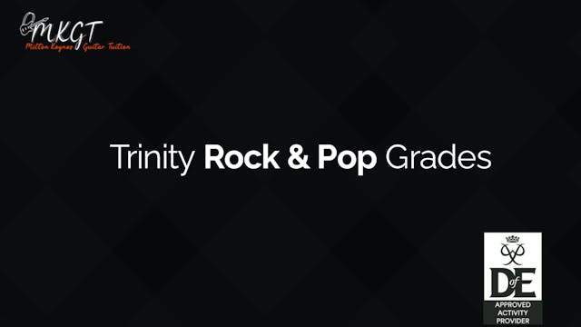 Trinity Rock & Pop Grades