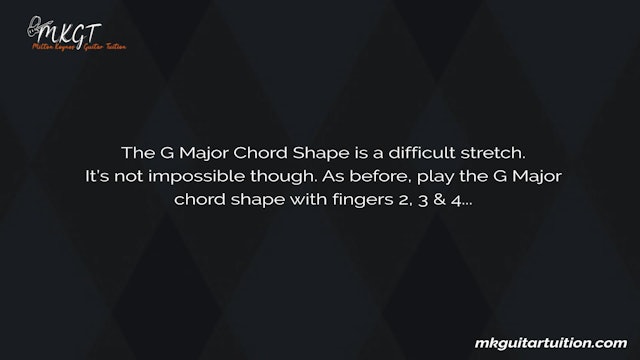 G Major Shape