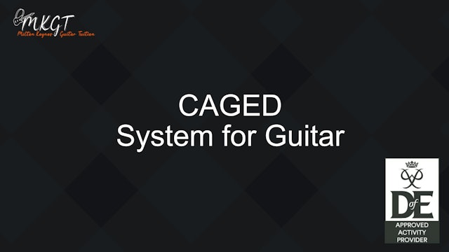 CAGED System for Guitar
