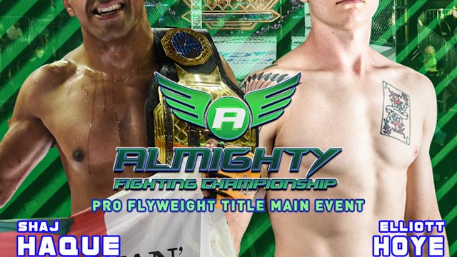Almighty Fighting Championship 26