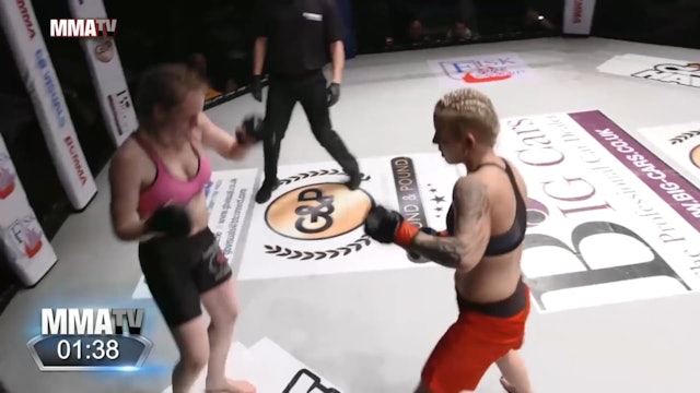 #BCMMA17 - Karolina Wojcik vs Linda Birkely - 125lbs Amateur MMA Contest