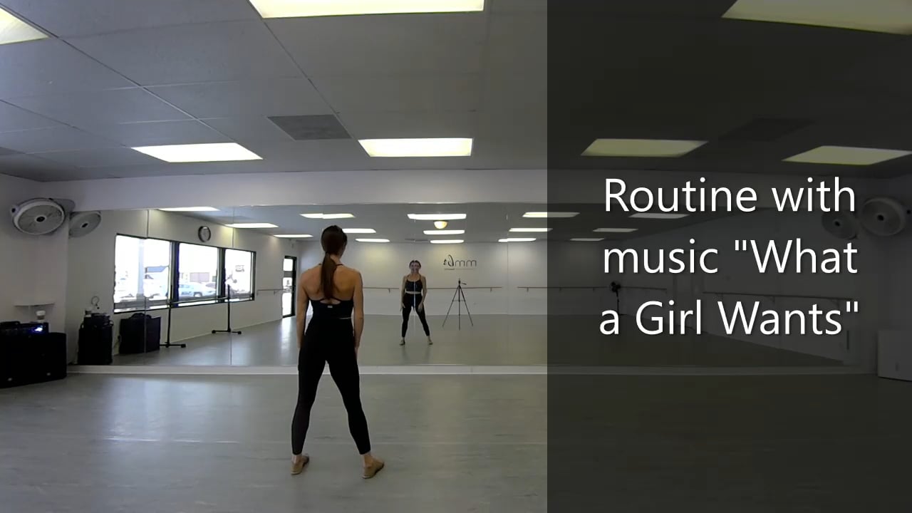 "What a Girl Wants" Cardio Dance Tutorial + Routine