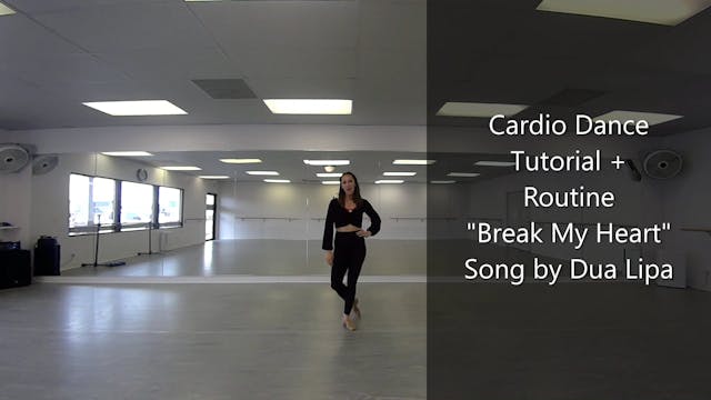 "Break My Heart" Cardio Dance Tutoria...