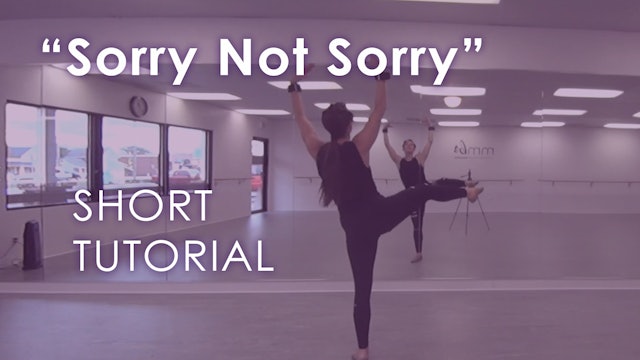 "Sorry Not Sorry" - Tutorial