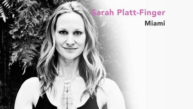6/13 10AM ET | Sarah Platt-Finger