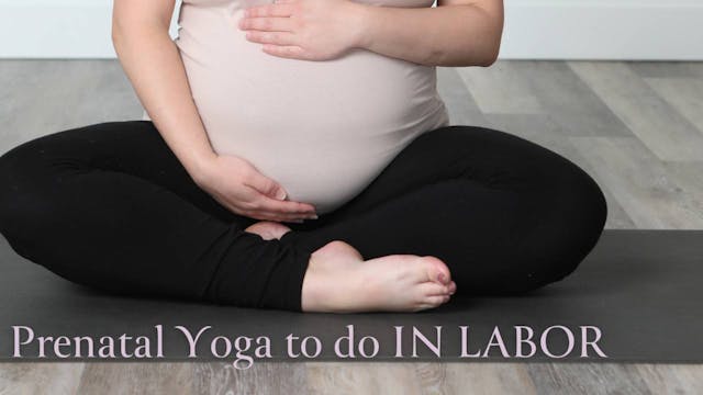 BONUS Class: Prenatal Yoga to do IN L...