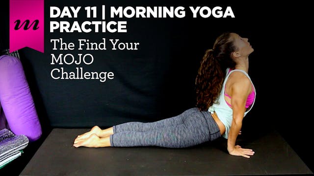 Find Your MOJO Challenge | Day 11 | Morning Yoga