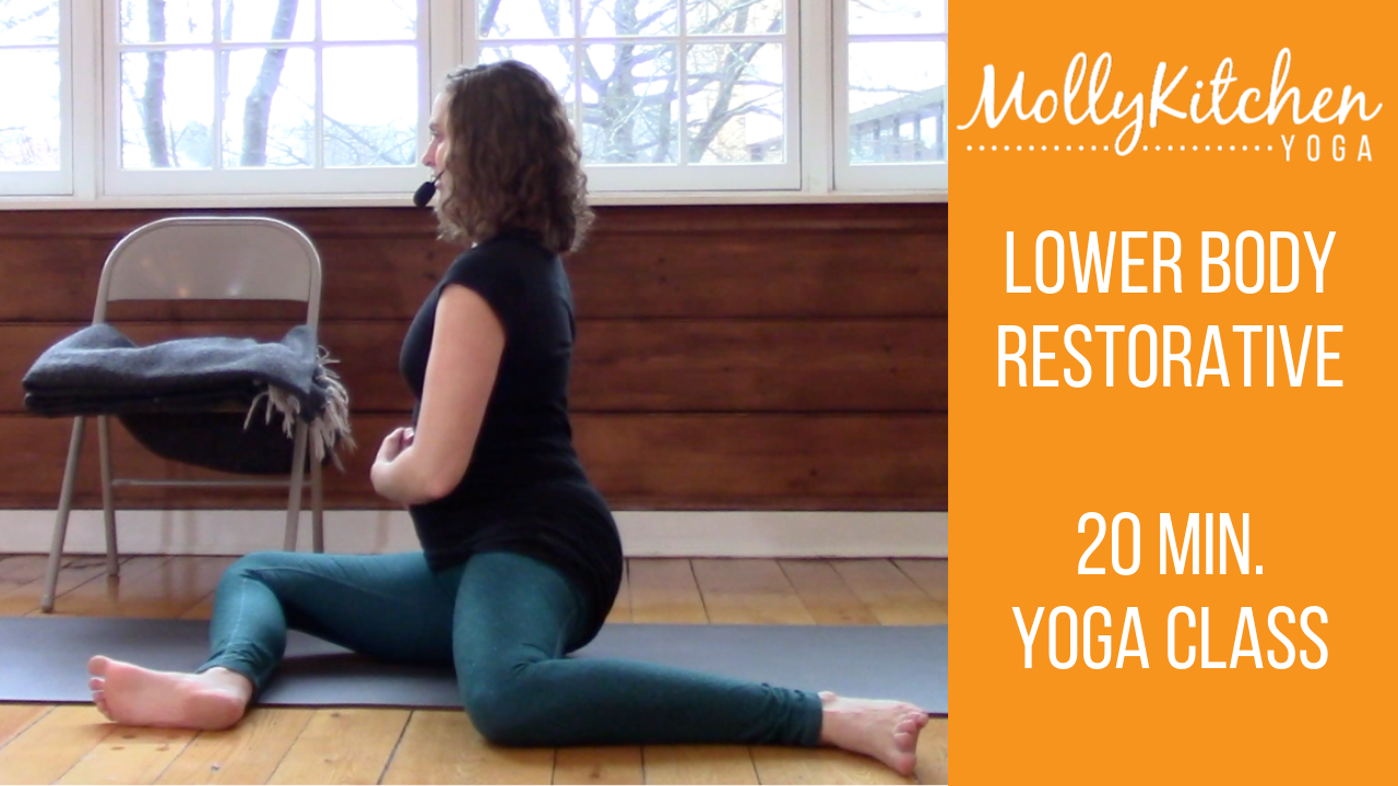 60. Lower Body Restorative 20 Minute Beginner Friendly Class