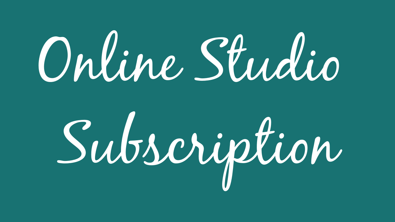Online Studio Monthly Subscription