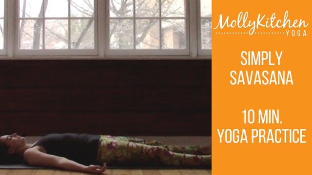 38. Simply Savasana Beginner Friendly...