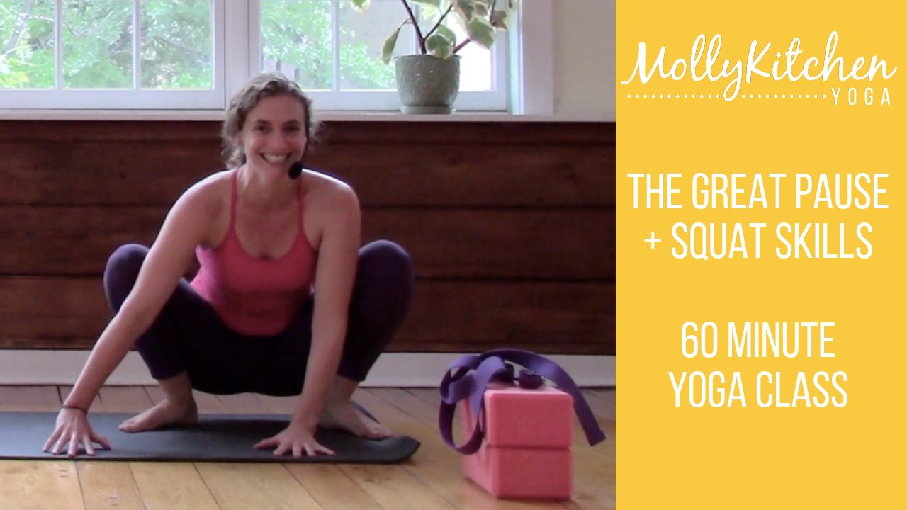 55. The Great Pause + Squats 60 Minute Beginner Friendly Class