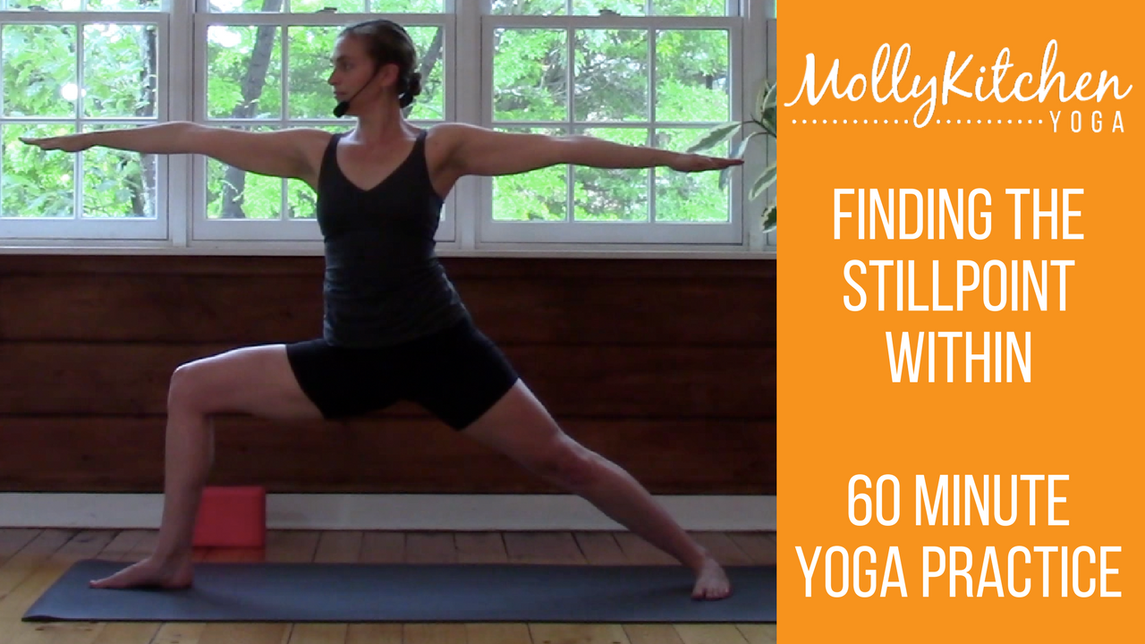 20. Finding The Stillpoint Within: 60 minute Beginner-Friendly Class